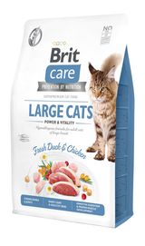 Brit Care Cat Large Power Vitality д/котів велик/порід качка/курка 2кг