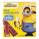 Шоколад молочний Любимов Kids з банановим кранчем 50г