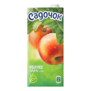 Сік Яблучний Освітл 0.95л Садочок