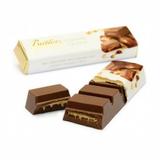 Шоколадний Батончик З Начинкою Хрустка Карамель BUTLERS 75 г