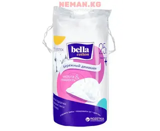 Bella, ватные диски, 25 шт