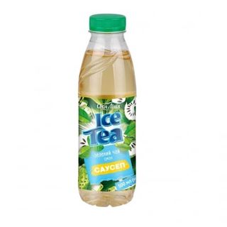 Холодний чай 0,5 л Своя Лінія Зелений зі смаком Соусеп ПЕТ