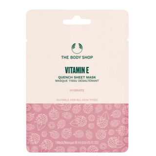 ბოდი შოპი - ვიტამინი E პატჩი სახის ქსოვილ. დამატენ. ყველა ტიპის კანი 18მლ 89009/18232 SHEET MASK VITAMIN E 18ML A0X 18232/27037