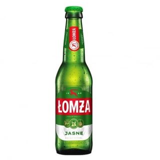 Пиво 0,33 л світле LOMZA Jasne світле пастеризоване 5,7% об ст/бут Польща