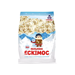 Пельмені Рудь Ескімос Куряче М’ясо 800г