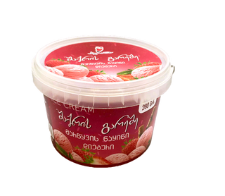 ნაყინი მარწყვი დიეტ 280გრ პალომა