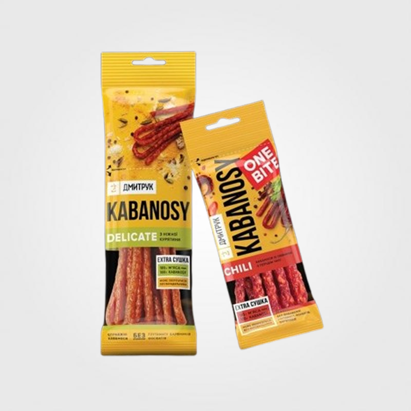 М'ясні та рибні снеки