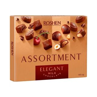 Roshen, Набор Конфет Roshen 145Гр Assortment Elegant, шт, ШК: 4823077611933