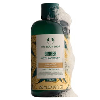 ბოდი შოპი - შამპუნი მშრალი/მტვრევადი თმის ქერტლის საწ. ჯინჯერი 250მლ 94322/78301/97885 SHAMPOO GINGER 250ML AX 33584/42553