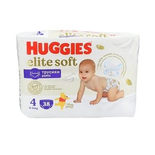 Huggies - ჰაგისი ელიტ სოფტი ტრუსი 9-14 კგ 38 ცალი 9323