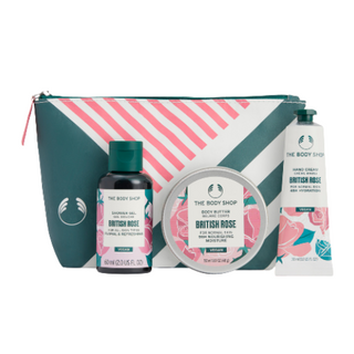 ბოდი შოპი - სასაჩუქრე ნაკრები AYR25 G2 ჩანთა ბრიტანული ვარდი შხაპის გელი 60მლ. ტანის კარაქი 50მლ. ხელის კრემი 30მლ 0 G2 BAG MINI BRITISH ROSE AR25 A0X 44931