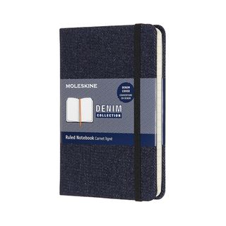Записник Moleskine Denim Кишеньковий / Лінійка Берлінська Лазур