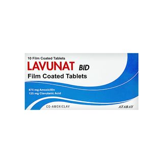 ლავუნატი BID - Lavunat BID 1000მგ 10 ტაბლეტი