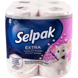 Папір туалетний Selpak Extra 3-шаровий 8 шт