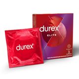 Презервативи латексні з силіконовою змазкою Durex Elite №3