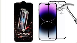 Iphone 13/13 Pro/14 Screen Protector Glass 2 ცალი Screen Protector Premium