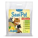 Наповнювач деревний SANI PET УНІВЕРСАЛЬНИЙ 2,5 кг лимон