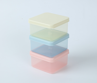 საკვების კონტეინერი/Macaron Series Large Food Container (3 pcs)