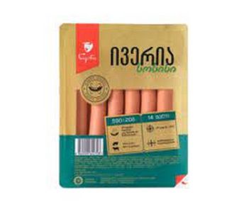 სოსისი ივერია "ნიკორა" 590 გრ / 4860009622728