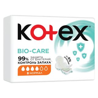 Kotex - ბიო ქეარ ნორმალი - 10 ც
