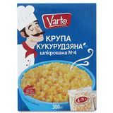 Крупа Varto кукурудзяна шліфована №4 в пакетиках 4шт х 75 г