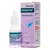 Риномістин Крап. Назал. 1 Мг/мл + 0.1 Мг/мл Фл. З Крапельн. 10 Мл №1