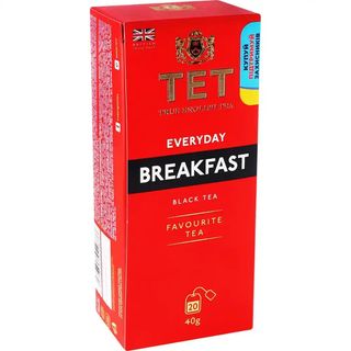 Чай TET Everyday Breakfast чорний байховий дрібний 20x2 г