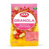 Сухі сніданки 330 г АХА Мusli з бананом та полуницею м/уп