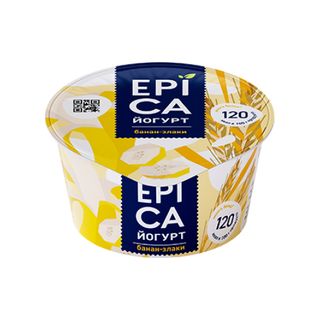EPICA 130г Йогурт с бананом и злаками 4,9%