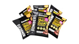 BOMBBAR PRO მთლიანი მარცვლეულის პროტეინის ჩიფსი - გრილზე შემწვარი სტეიკი