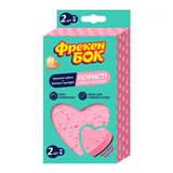 Губки кухонні Фрекен Бок Серце 2 шт