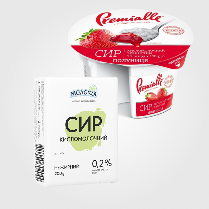 Сир кисломолочний.
