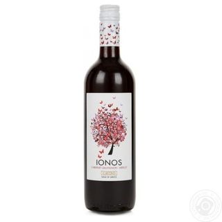 Вино Cavino Ionos черв.сухе 0.75 л