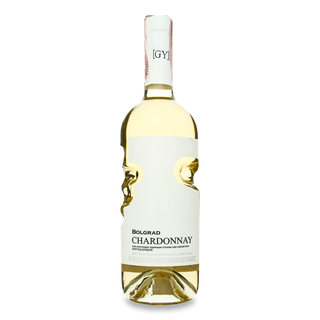 Вино Bolgrad «Шардоне» біле сухе, пляшка-рука 0,75л