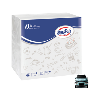 Անձեռոցիկներ «Սիլկ Սոֆթ» 33x33 100հտ