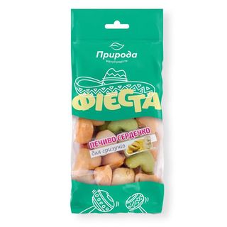 Асорті-печиво Природа Сердечка для гризунів, 100 г