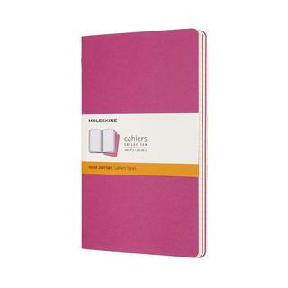 Записник Moleskine Cahier Середній / Лінійка Кінетичний Рожевий