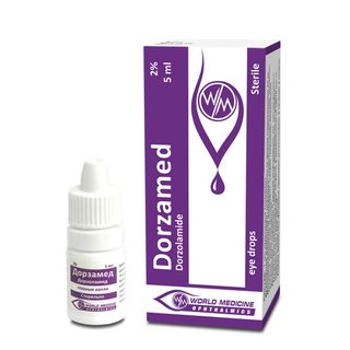 Dorzamed - დორზამედი 2% 5მლ თვალის წვეთები
