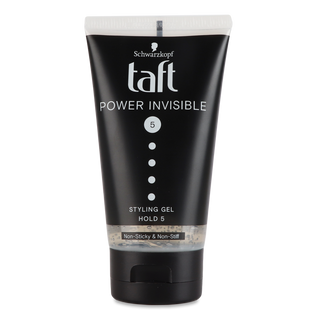 Гель для волосся Taft Power «Невидима фіксація» 150мл