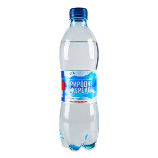 Вода питна «Природне джерело» сильногазована 0,5л
