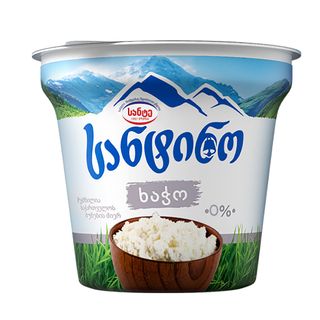 ხაჭო 0% 180გრ სანტინო