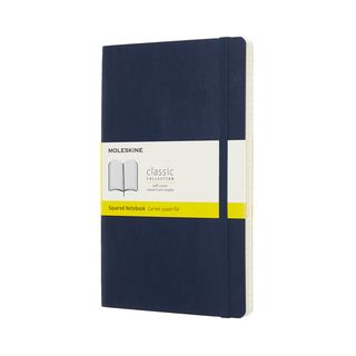 Записник Moleskine Classic Середній / Клітинка Сапфір М’який