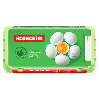 Яйця Курячі Ясенсвіт С1 18Шт