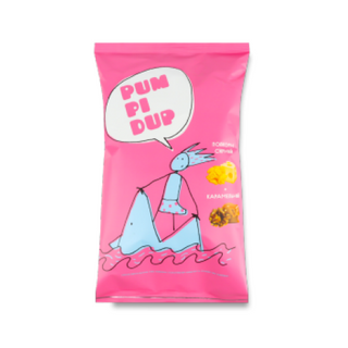 Мікс попкорну Pumpidup з карамельним покриттям та пармезаном 90 г