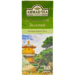 Чай зелений Ahmad Tea китайський 25 пакетів по 1,8 г