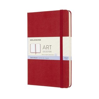 Записник Moleskine Art Медіум / Для Нарисів Червоний