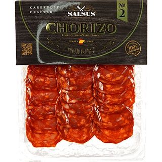 Ковбаса Salsus 100г чорізо с.в в.с нарізка