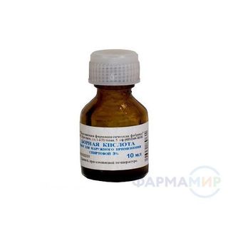 Борная кислота спиртовая р-р 3% 10,0 имэкс