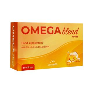 ომეგა ბლენდი ფორტე ჟელ.კაფს.1000მგ/350მგ/250მგ/5მგ.n60 *