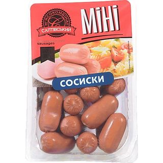 Сосиски СМК Міні 350 г в/ґ т/у